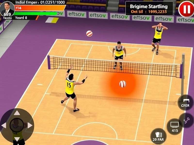 Indian Volley Emperor Game Screenshot